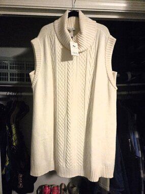 Free Assembly Cable‑Knit Sweater Dress